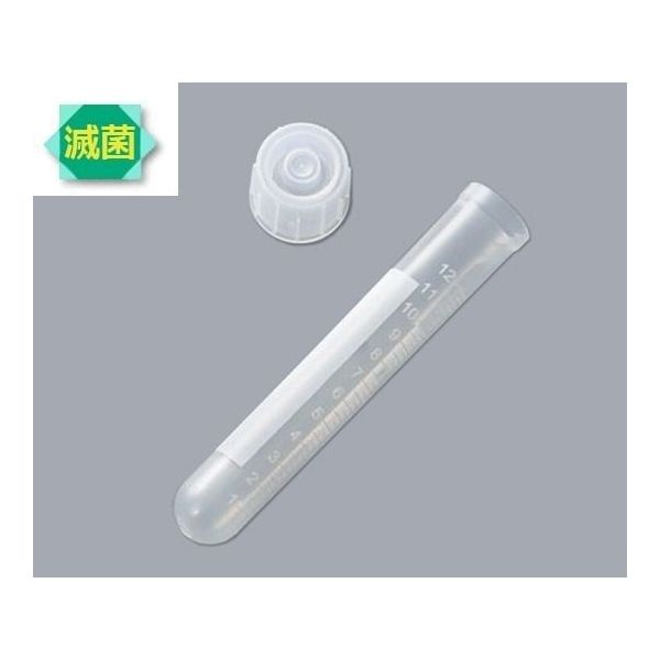 アズワン 滅菌PPチューブ(目盛付) 15mL 500個入 34180015D 1箱(500個) 3-513-02（直送品）