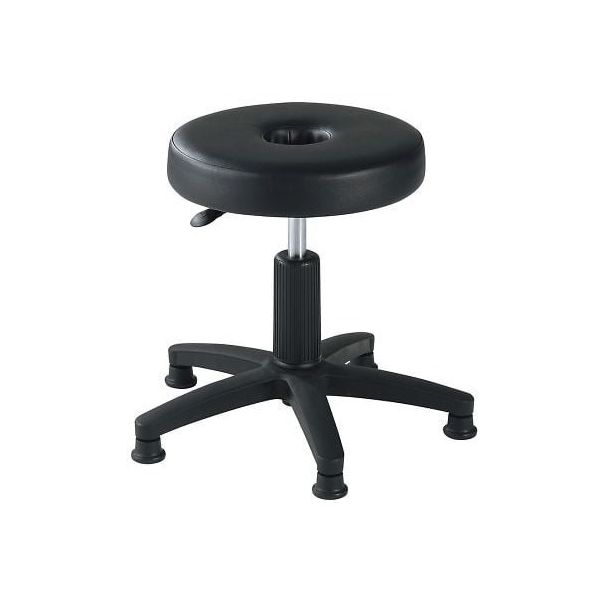 伸和 円座固定脚チェアー 3-5945-02 1個(1脚)（直送品）