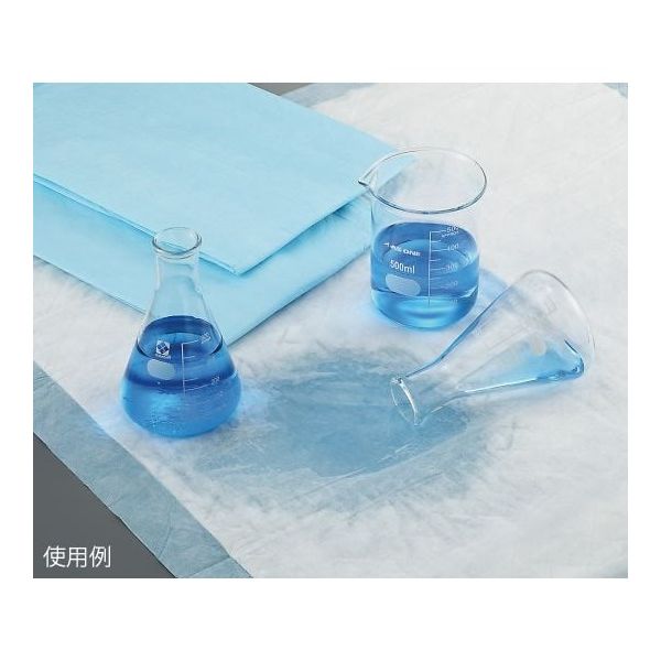 アズワン 吸水シート 吸水容量770mL 10枚×10袋入 56616-022 1箱(100枚) 3-604-02（直送品）