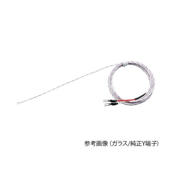 アンベエスエムティ 超極細K熱電対 Φ0.025mm KFT-25-200-200(Y) 1個 3-7522-08（直送品）