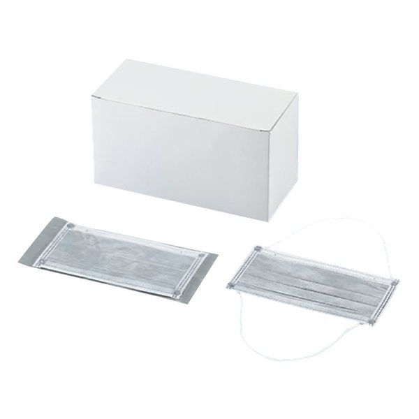 伸和 活性炭マスク(オーバーヘッド) 活性炭レギュラー 1枚×50袋入 3-823-01 1箱(50枚)（直送品）