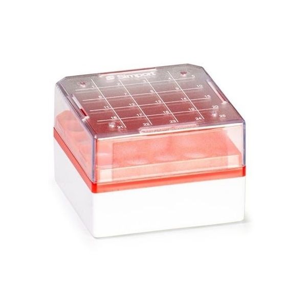 アズワン クライオストレージボックス Cryostore(TM) 赤 8個入 T314-225R 1パック(8個) 3-8635-03（直送品）