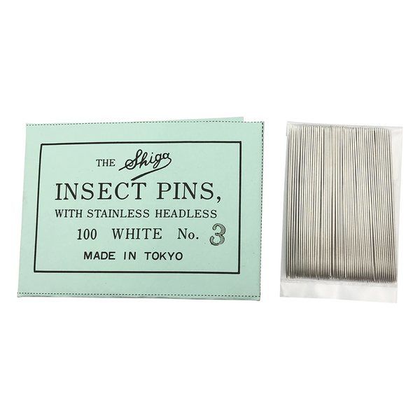 アズワン 昆虫針 無頭 3号 100本入 3-9436-05 1袋(100本)（直送品）