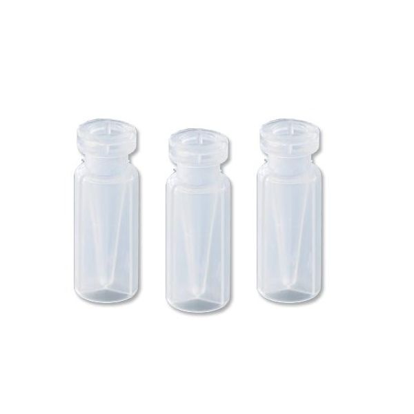 アズワン スナップキャップオートサンプラー用バイアル 0.3mL 100本入 6267115 1袋(100本) 3-9521-05（直送品）