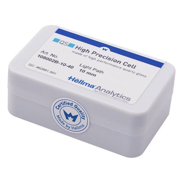 アズワン ヘルマ(R)石英セル マイクロブラック 108002B-10-40 1個 3-9531-02（直送品）