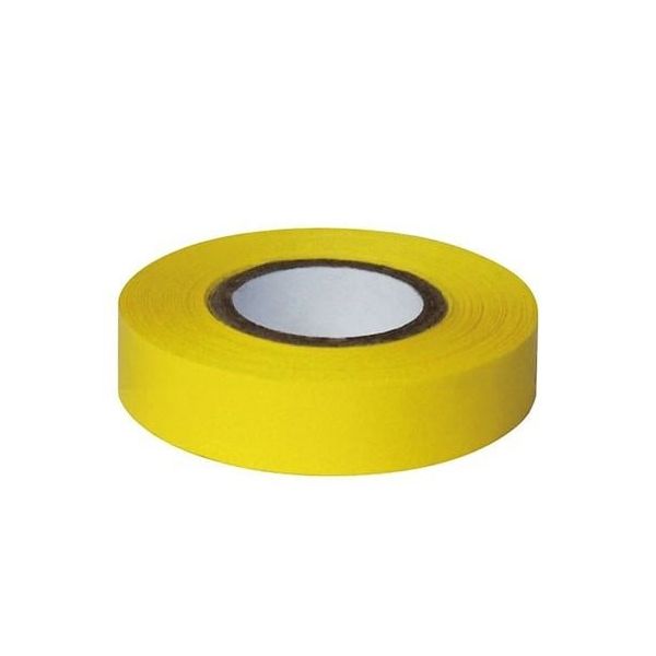 アズワン 耐久カラーテープ 幅12.7mm 黄 ASO-T14-2 1巻 3-9873-02（直送品）