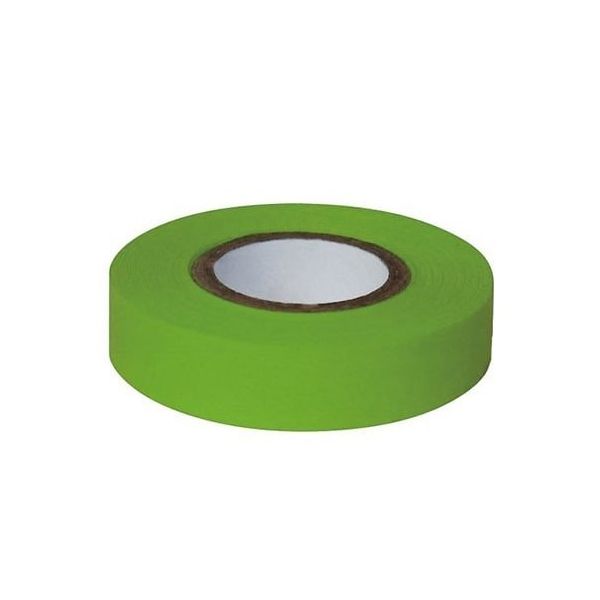 アズワン 耐久カラーテープ 幅12.7mm 緑 ASO-T14-3 1巻 3-9873-03（直送品）