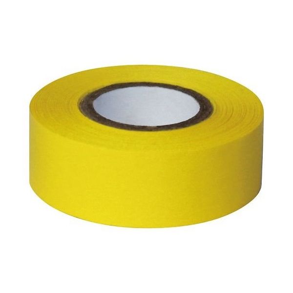アズワン 耐久カラーテープ 幅19.05mm 黄 ASO-T24-2 1巻 3-9874-02（直送品）