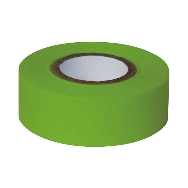 アズワン 耐久カラーテープ 幅19.05mm 緑 ASO-T24-3 1巻 3-9874-03（直送品）