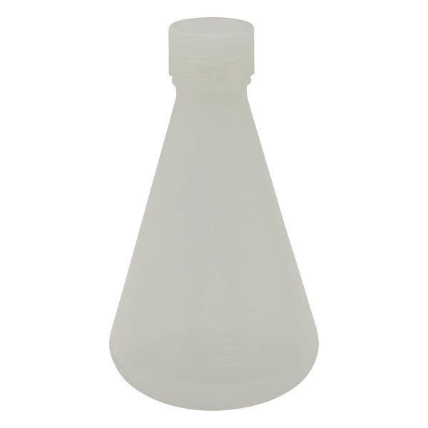 アズワン PP三角フラスコ(スクリューキャップ付) 1000mL PEF1000 1個 3-9954-06（直送品）