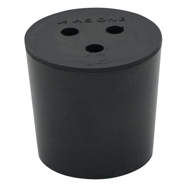 アズワン 穴付きゴム栓(バイトン(R)栓) 12号 4-390-05 1個（直送品）