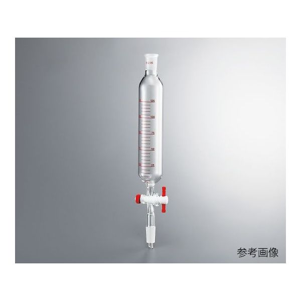 アズワン 円筒分液ロート(PTFEコック) 60mL 4-476-01 1個（直送品） 12,089円