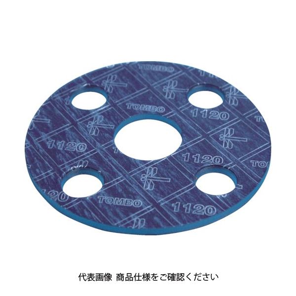 ニチアス ジョイントシートガスケット TOMBO NO.1120 全面 呼び径(A):32 1120-10K-32A-2T-FF 1枚（直送品）
