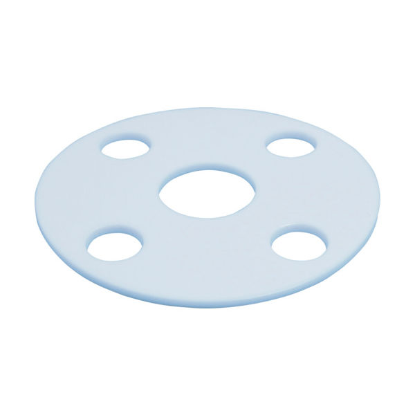 ナフロンPTFE打抜きガスケット“TOMBO NO.9007(全面)” 呼び径(A):80 9007-10K-80A-2T-FF 1枚（直送品）