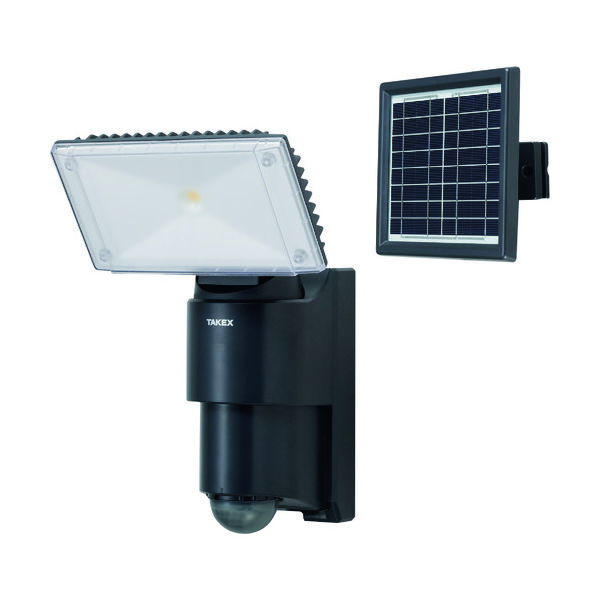 竹中エンジニアリング 竹中 ソーラー式LED人感ライト(電池2個) LCL-31SL(BA2) 1台 110-9161（直送品）