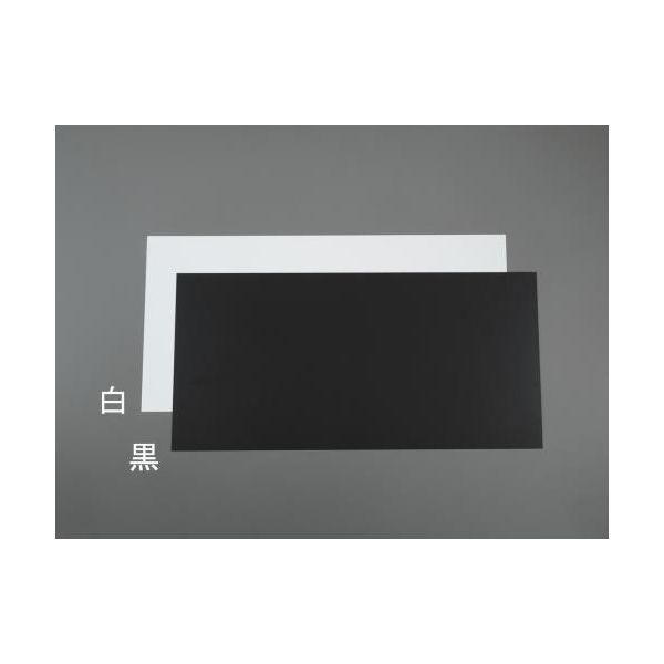 エスコ 300x600x0.5mm 硬質塩ビ板(白/10枚) EA440DY-252 1箱(10枚)（直送品）