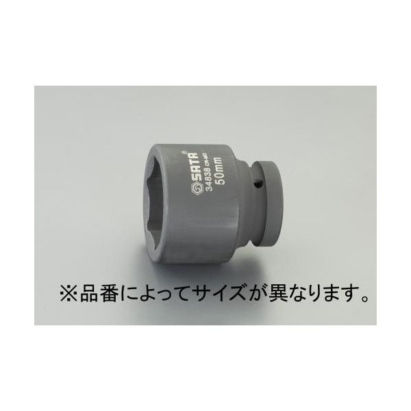 エスコ 1 ”DRx60mm インパクトソケット EA687KA-60 1個（直送品）