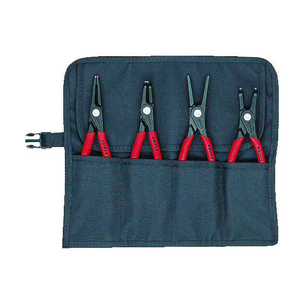 KNIPEX 4本組 精密スナップリングプライヤー 001957V01 1セット 116-0683（直送品）