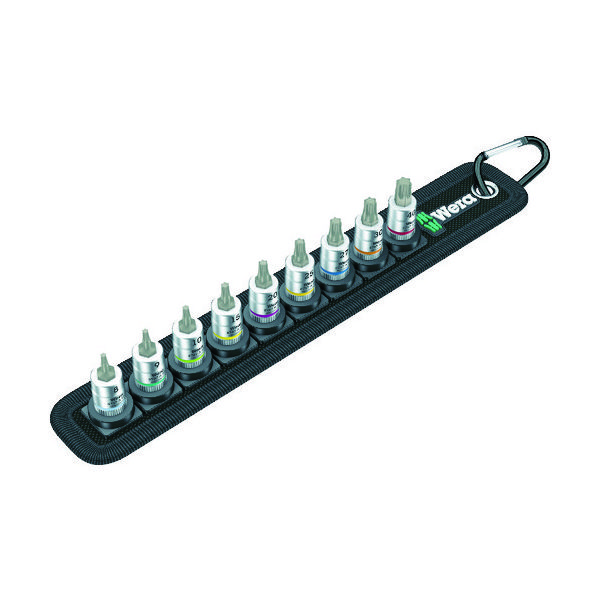 Wera Werk BELT 3 8767A TX HF ベルトソケットセット 1/4 003882 1セット 116-3250（直送品）