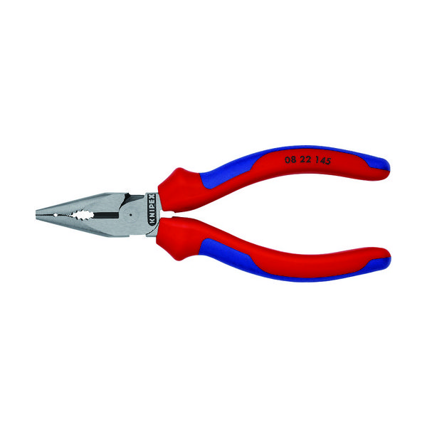 KNIPEX ニードルノーズペンチ 145mm コンフォートハンドル 0822-145 1丁 116-3227（直送品）