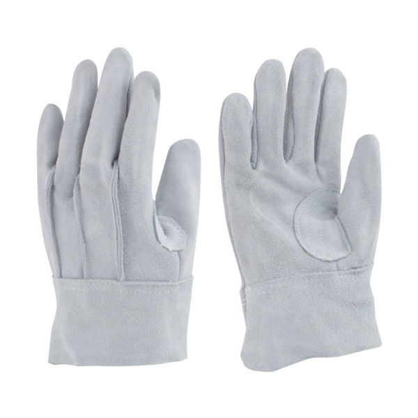 東和コーポレーション トワロン 牛床革手袋 108ーC外縫い (12双入) 108-C 1袋(12双) 857-0585（直送品）