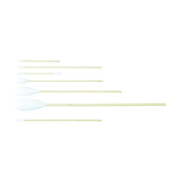 ハクゾウメディカル ハクゾウ綿棒 NO.9 1240000 1箱(500本) 114-6828（直送品）