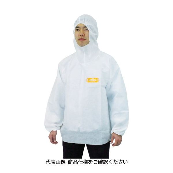 東レ 化学防護服 LIVMOA[[R下]](リブモア[[R下]])3000 セパレート服上衣 ヤッケLサイズ 220-03022(L) 1着（直送品）