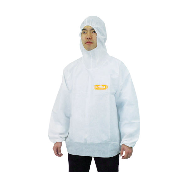 化学防護服 LIVMOA[[R下]](リブモア[[R下]])3000 セパレート服上衣 ヤッケXXLサイズ 220-03024(XXL)（直送品）