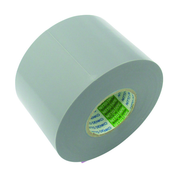 日東電工 日東 ビニールテープNo.21S 0.2mm×75mm×20m 灰 2巻入り 21-75GY 1パック(2巻) 114-1276（直送品）