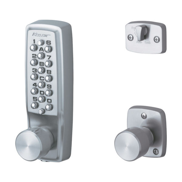 長沢製作所 長沢 自動施錠鍵付キーレックス WB 22403M-WB 1組(1セット) 114-1679（直送品）