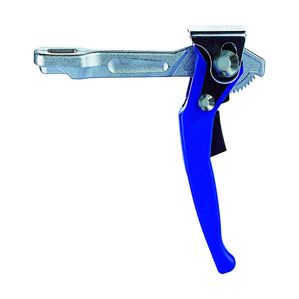 トラスコ中山 TRUSCO エホマクランプ ラチェットハンドル スペア レール幅25.0mm用 ふところ120mm 2512AL 1個（直送品）