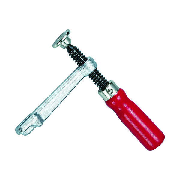 トラスコ中山 TRUSCO エホマクランプ 木ハンドル スペア レール幅25.0mm用 ふところ120mm 2512ASW 1個（直送品）