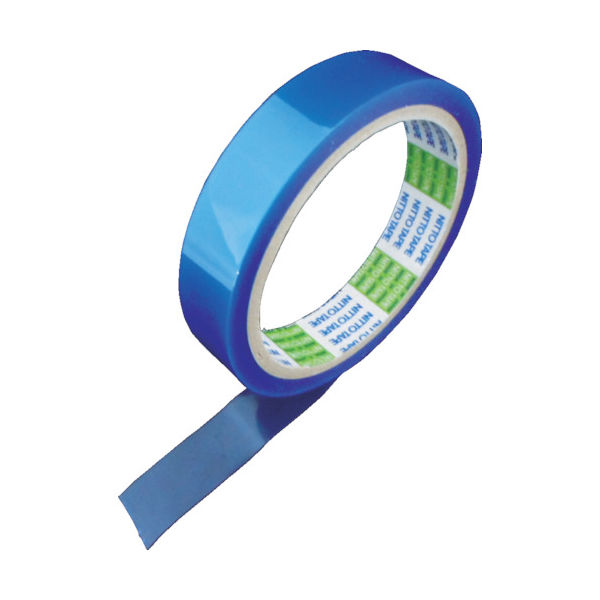日東電工 日東 耐熱性めっきマスキング用ポリエステル粘着テープ No.336 1MIL×25mm×33m 青 336-25B 1巻（直送品）