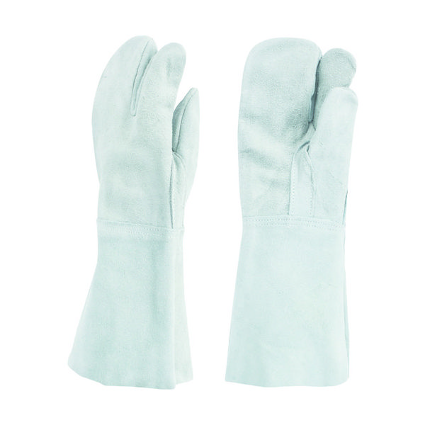 東和コーポレーション トワロン 溶接用手袋 牛床革3本指Wー333 460-W333 1双 100-0060（直送品）