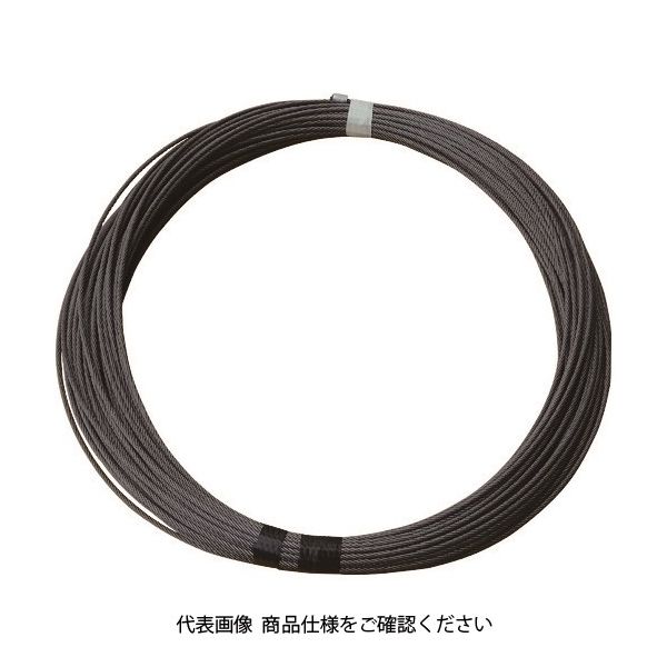 TKK BH-N740専用交換ワイヤロープ ワイヤロープ φ4×41m （IWSC6×19） 116-5233（直送品）