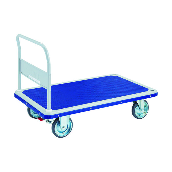 トラスコ中山 TRUSCO プレス製台車 プレス製 ドンキーカート 固定式1225X775 ストッパー付 502NS 1台 868-8606（直送品）