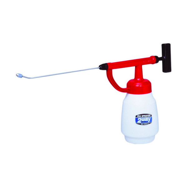 フルプラ スプレー容器 ダイヤスプレーツーウェイ レッド 1700ml 590-01 1個 810-6495（直送品）