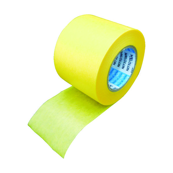 日東電工 日東 和紙マスキングテープ No.7239 50mm×18m 1本2巻入り 黄 7239-50 1パック(2巻) 114-9184（直送品）