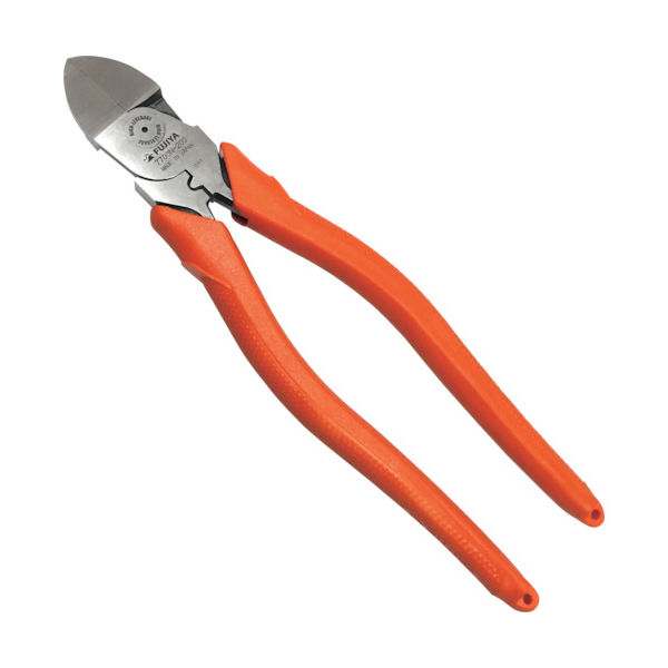 フジ矢 電工名人偏芯薄刃ニッパ 200mm 7700N-200 1丁 102-6009（直送品）