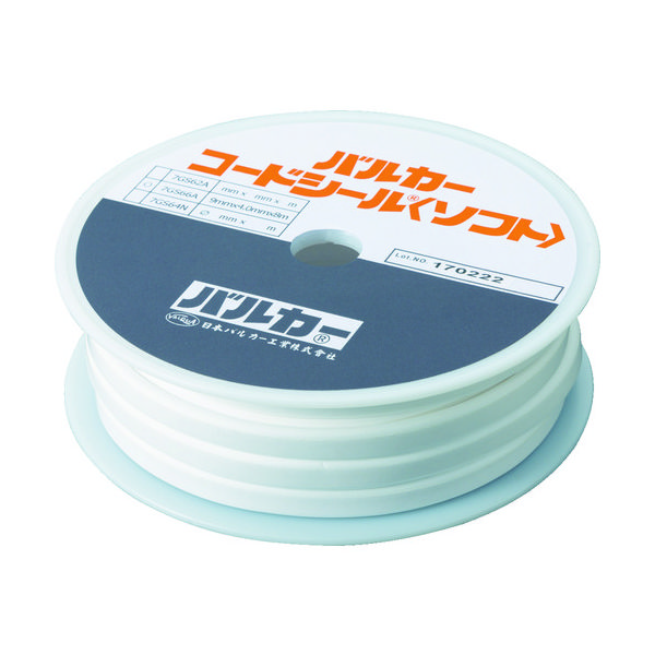 バルカー コードシールソフト 幅16mm 7GS66A-160005 1巻 850-5345（直送品）