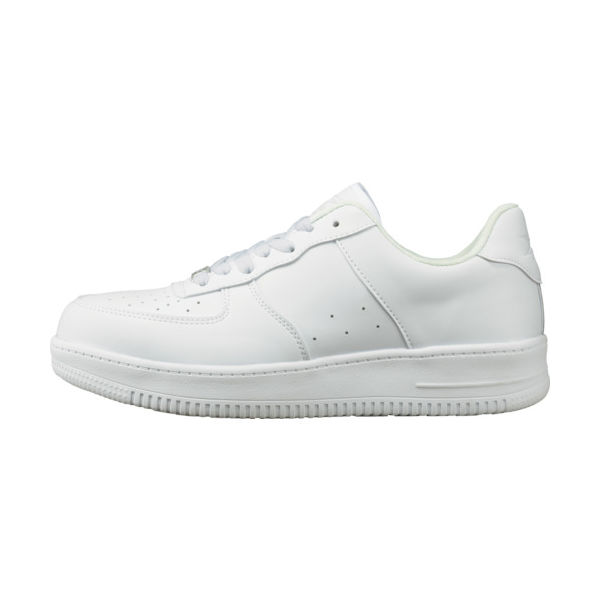 ジーベック XEBEC セフティシューズ85141ー32ー290 ホワイト 85141-32-290 1足 102-7461（直送品）