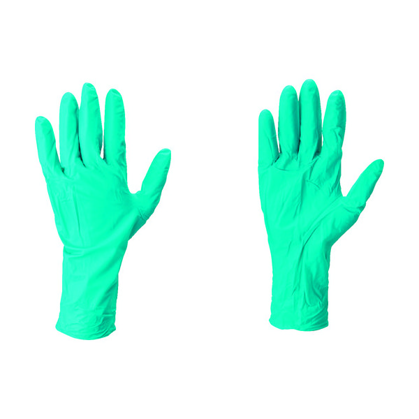 アンセル 耐薬品ニトリルゴム使い捨て手袋 タッチエヌタフ 92ー605 XLサイズ (100枚入) 92-605-10 1箱(100枚)（直送品）