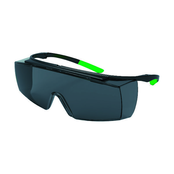 ウベックス UVEX 一眼型遮光メガネ スーパー f OTG (遮光度#5) 9169525 1個 114-5195（直送品）