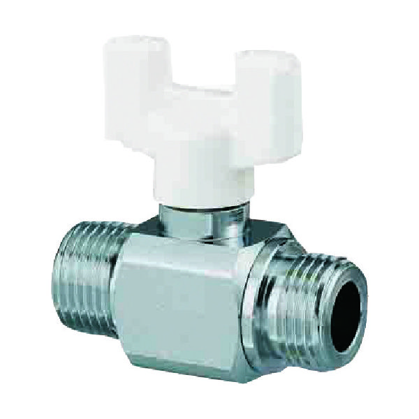 オンダ製作所 AE1型ボールバルブ R1/2 × G1/2 AE1-13M 1個 116-1793（直送品）