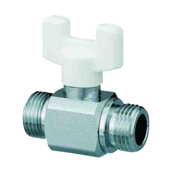 オンダ製作所 AE7型ボールバルブ G1/2 × AE7-13M 1個 116-1804（直送品）