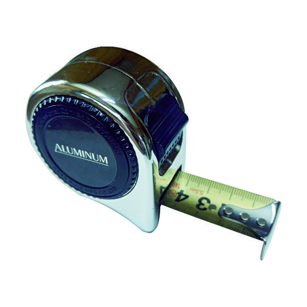 原度器 プロマート ロックタイプコンベックス メジャー アルミニウム 5.5m 25mm ALM2555 1個 116-3390（直送品）