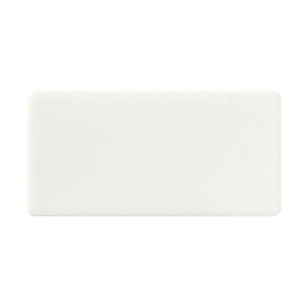 アイマーク IM 無地名札 35×70×2mm 白地 AN-3570WCMZ 1枚 103-0033（直送品）