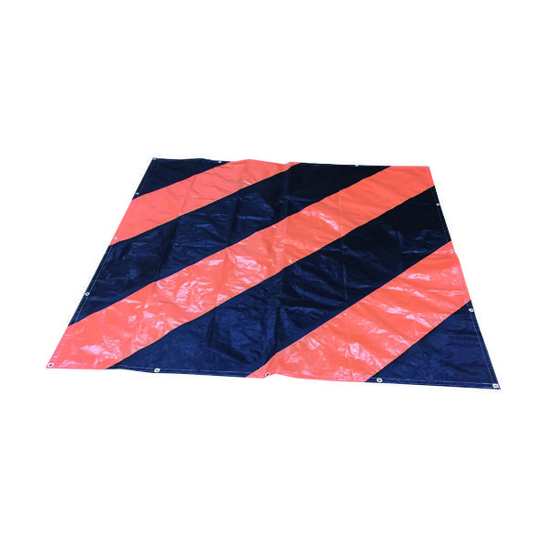 旭産業 旭 注意喚起シート 1.72X1.72m AS-1818SW 1枚 115-8152（直送品）