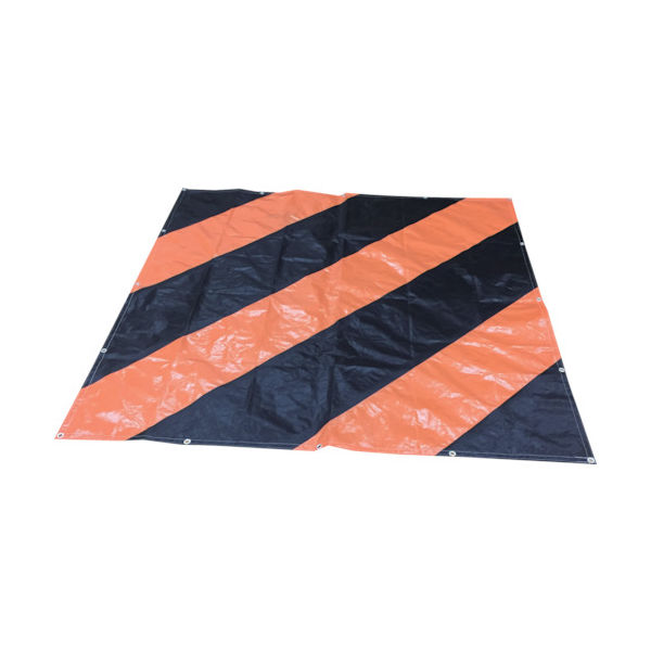 旭産業 旭 注意喚起シート 5.38X5.38m AS-5454SW 1枚 115-8154（直送品）