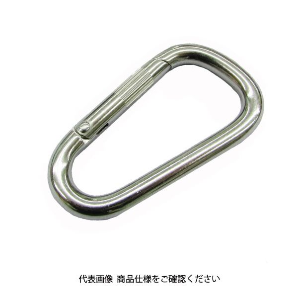 水本機械製作所 水本 ステンレス スナップフックDE型 線径10mm 長さ100mm B-2631 1個 114-4130（直送品）